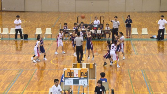 岡崎市内小学校バスケットボール大会