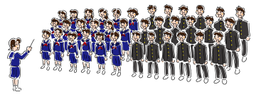 中学校合唱コンクール