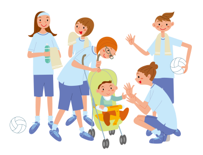 岡崎市ママさんバレーボール大会